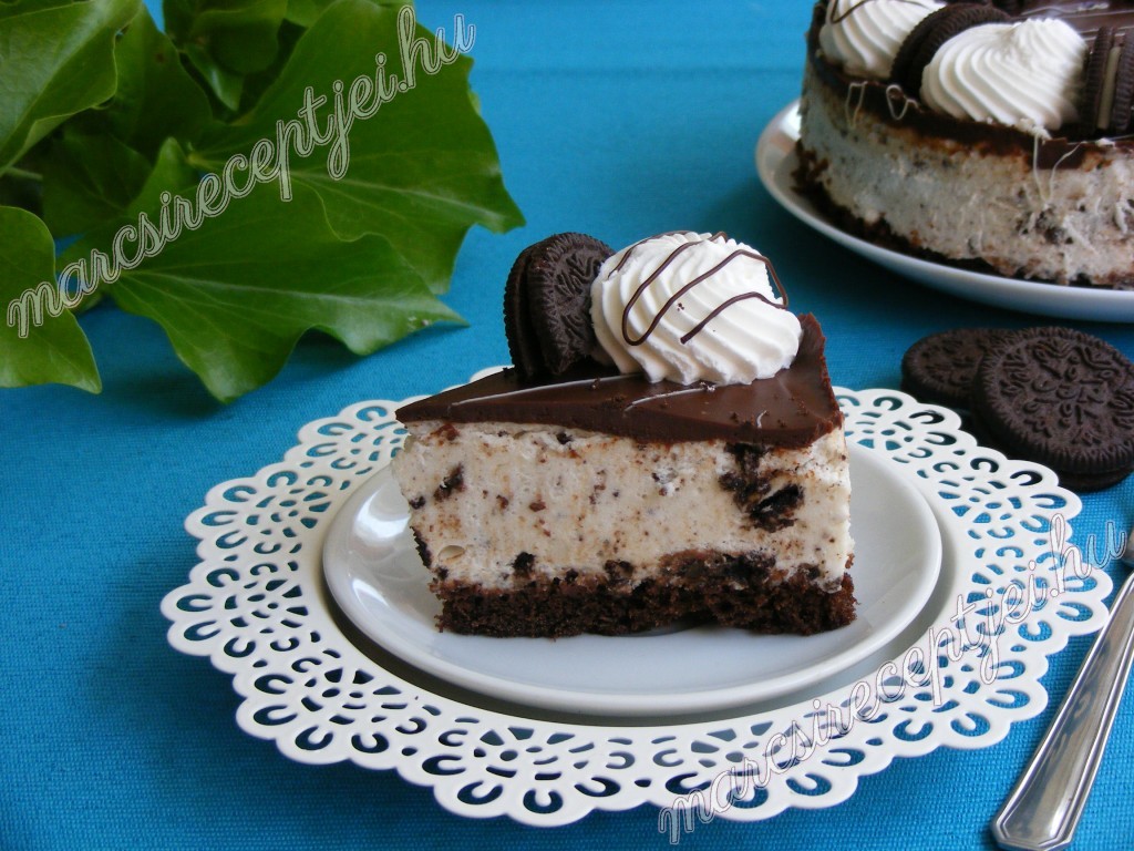 Oreós Túró Rudi torta