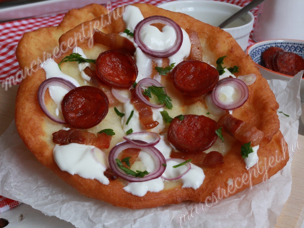 Retro lángos