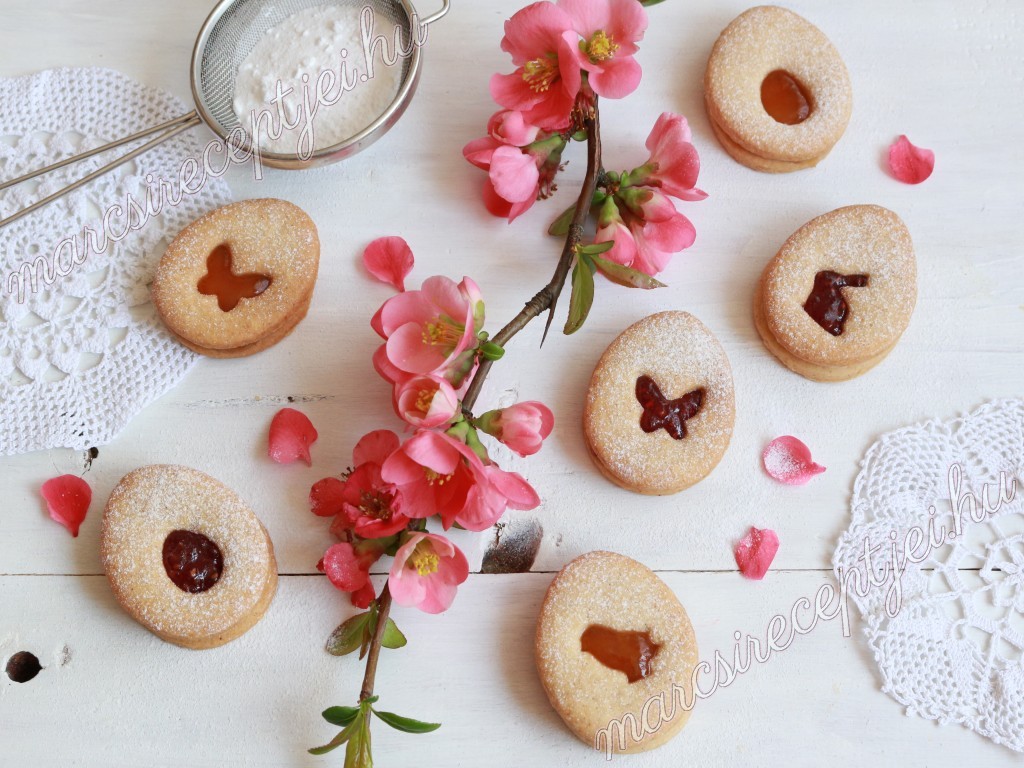 Húsvéti linzer tojások