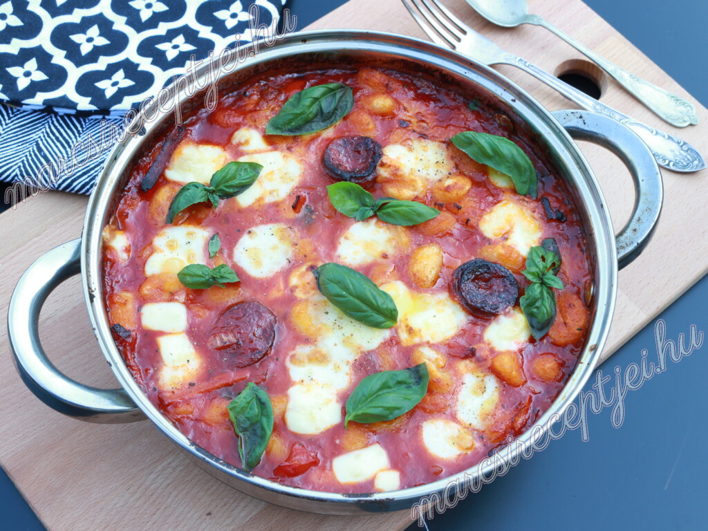 Paradicsomos-kolbászos gnocchi2